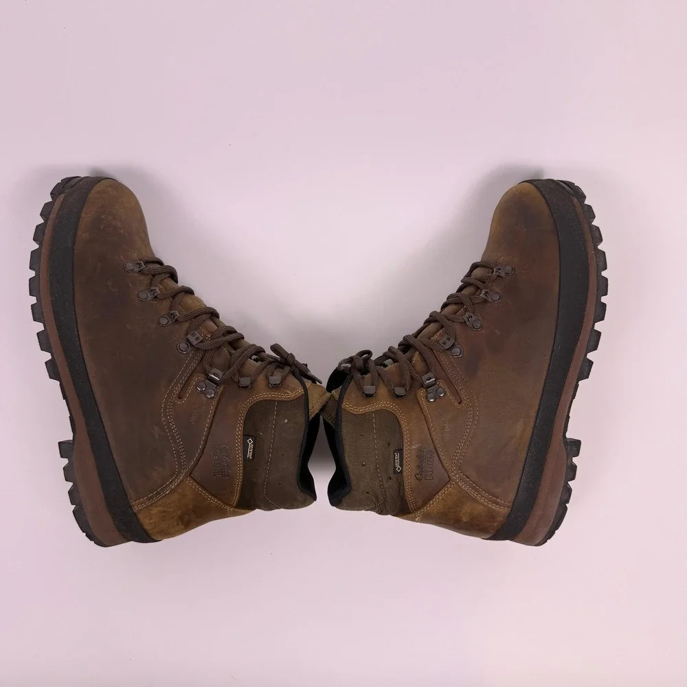 Cabela's Meindl Hiking Boots Pflege II Mens 13 EE Vibram Leather GoreTex Hunting